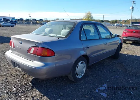 1998 Toyota Corolla Le from USA, damaged, VIN 2T1BR18E9WC033517